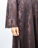 Brown Flare Abaya and Hijab - Limited Edition
