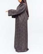 Mahogany Floral Abaya & Hijab