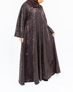 Brown Flare Abaya and Hijab - Limited Edition