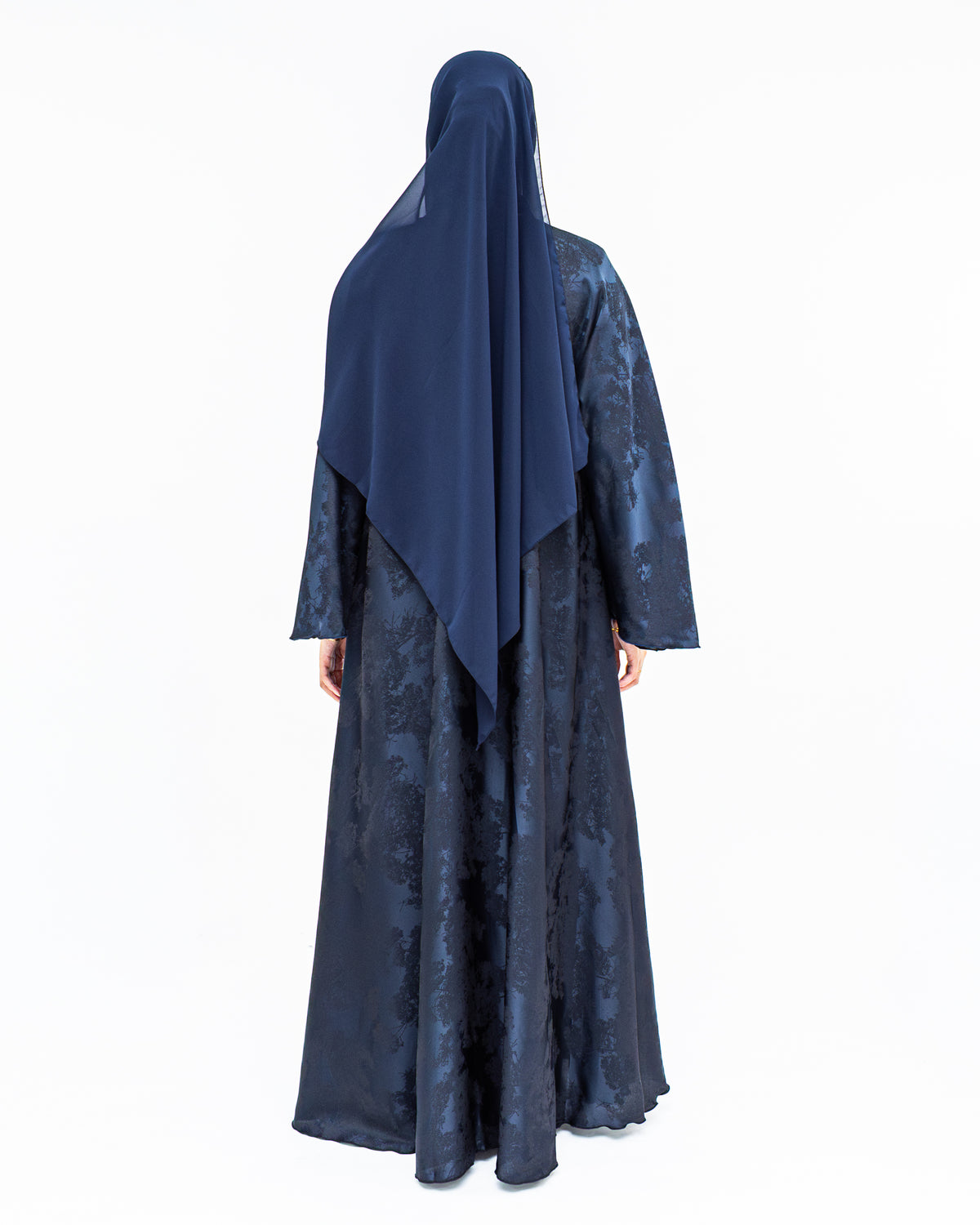 Midnight Flare Abaya and Hijab - Limited Edition