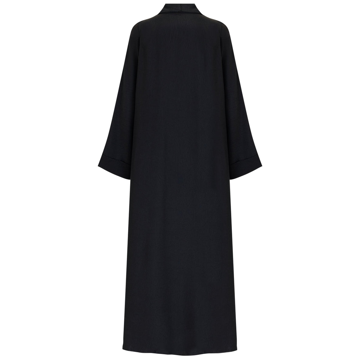 Black Classic Abaya - CO - VRD