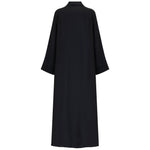 Black Classic Abaya - CO - VRD