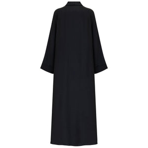 Black Classic Abaya - CO - VRD