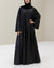 Black Flare Abaya and Hijab