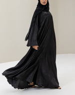 Black Flare Abaya and Hijab - CO - VRD