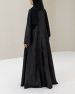 Black Flare Abaya and Hijab - CO - VRD