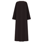 Brown Tie Abaya & Hijab - CO - VRD