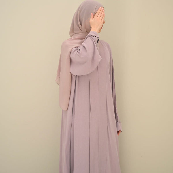Dusty Mauve Abaya - CO - VRD