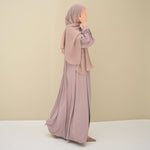 Dusty Mauve Abaya - CO - VRD