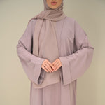 Dusty Mauve Abaya - CO - VRD