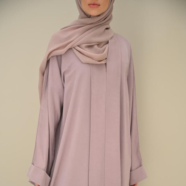 Dusty Mauve Abaya - CO - VRD