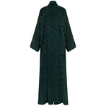 Emerald Satin Abaya - CO - VRD