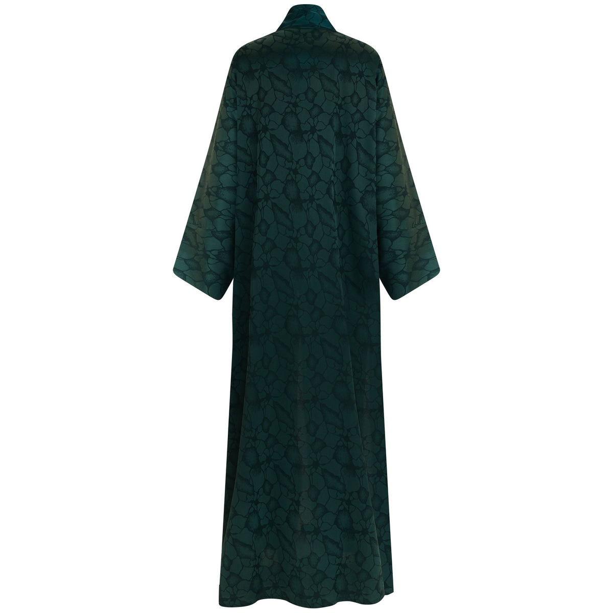 Emerald Satin Abaya - CO - VRD