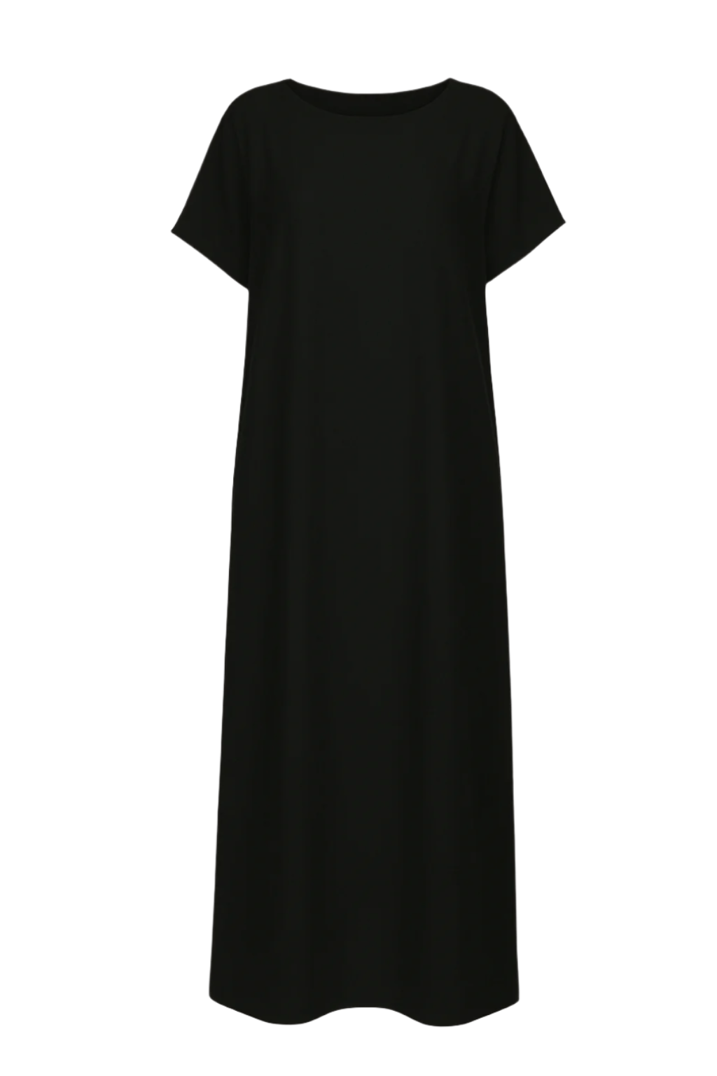 Black inner dress for abaya layering slip dress - CO-VRD modest fashion