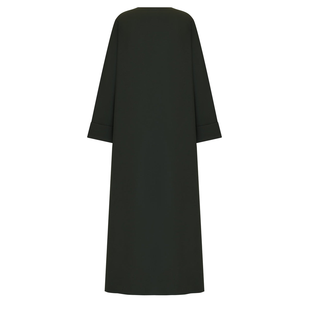 Olive Tie Abaya & Hijab - CO - VRD