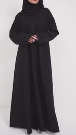 A-Line Abaya in black