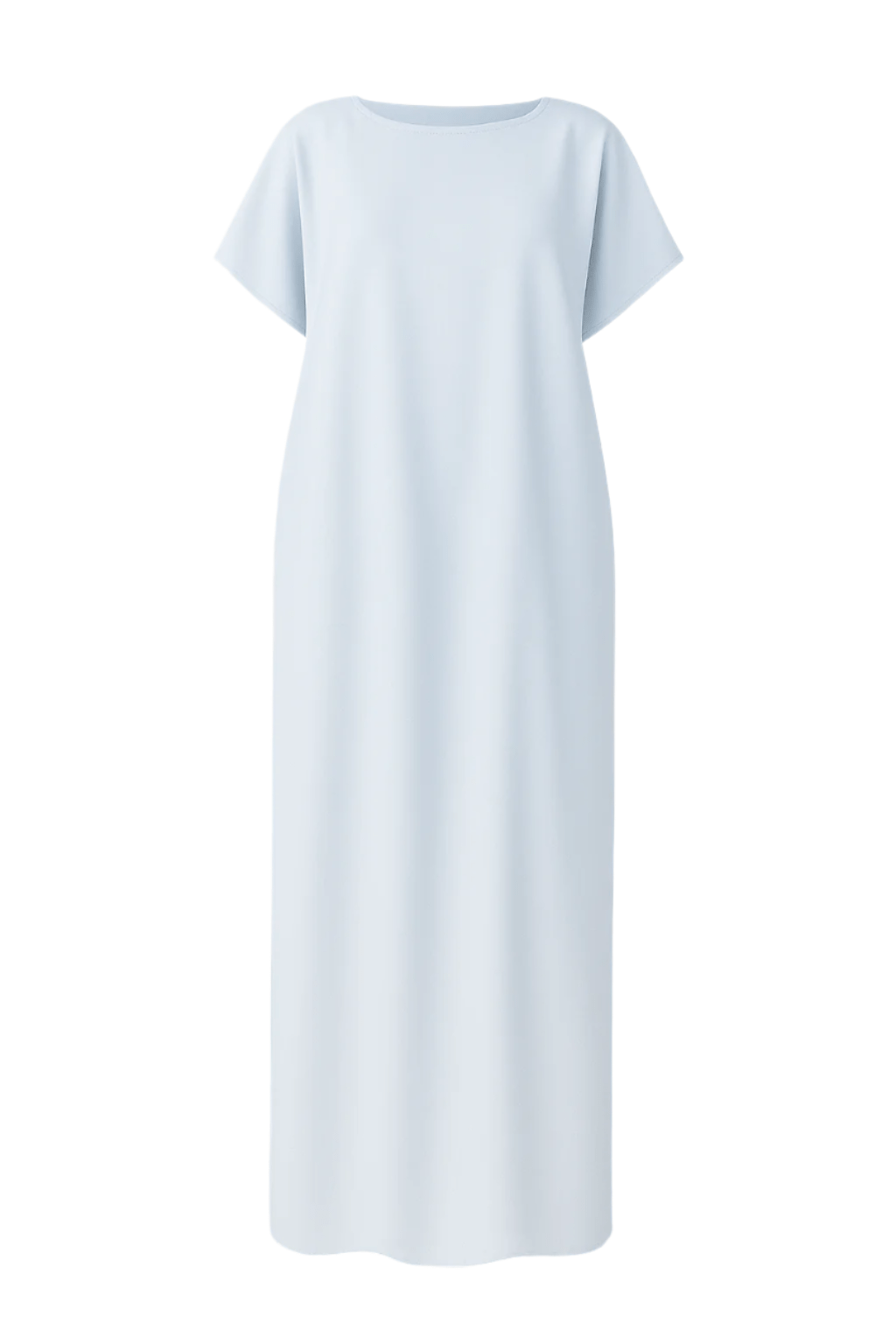 Baby blue Samaa inner dress for abaya layering - CO-VRD modest fashion