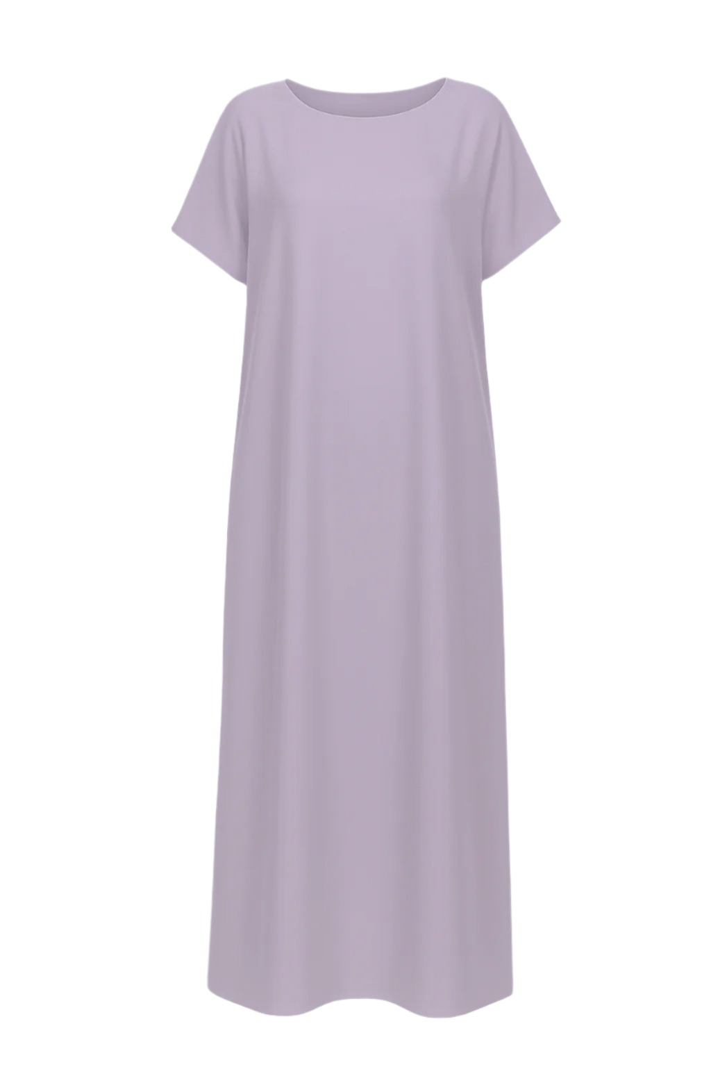 Lilac purple Warda inner dress for abaya layering - CO-VRD modest fashion